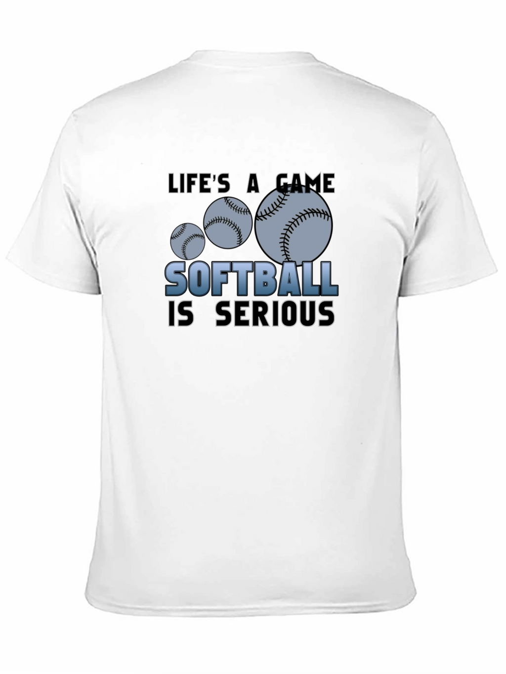 Softball is Serious Graphic Tee