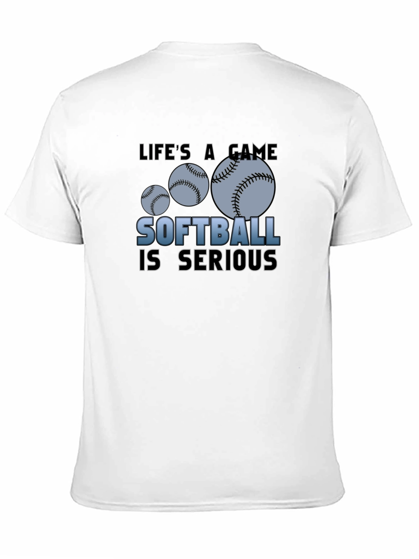 Softball is Serious Graphic Tee