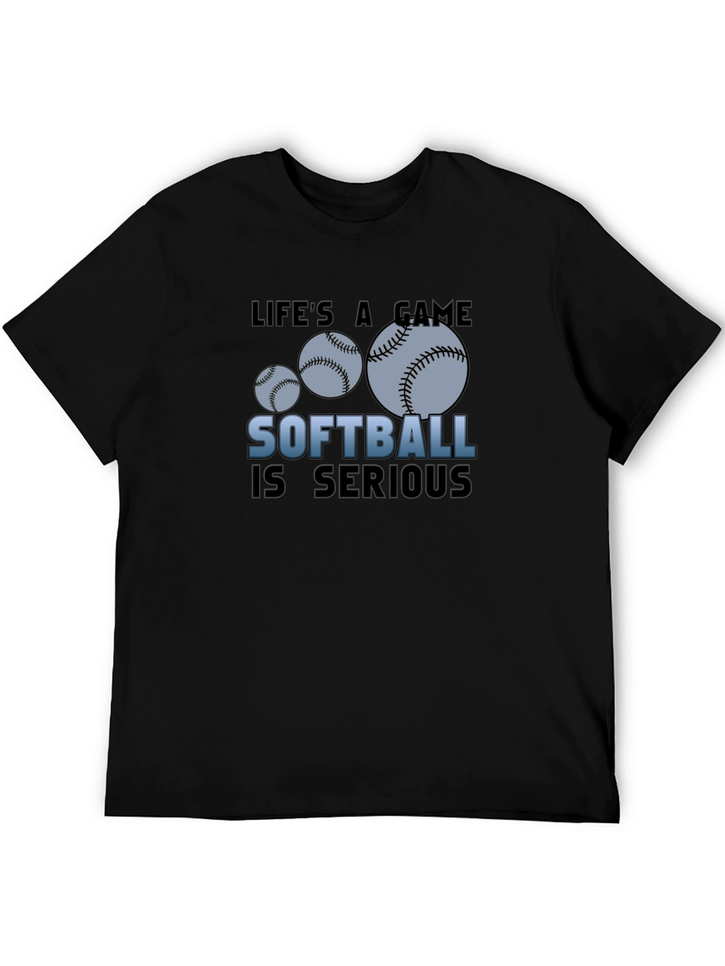Softball is Serious Graphic Tee