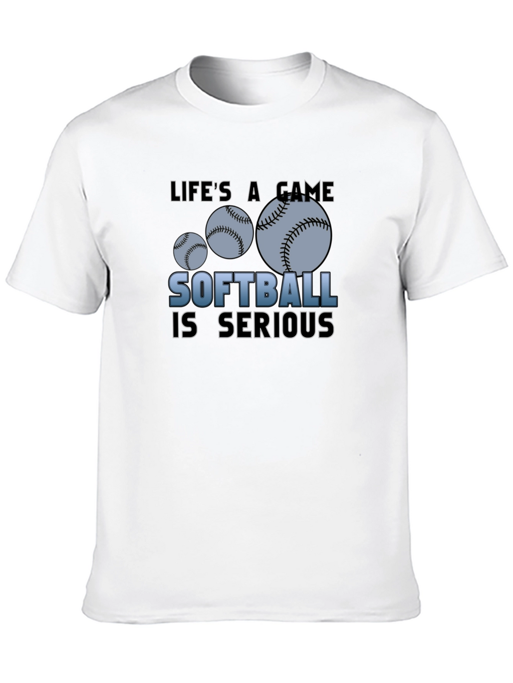 Softball is Serious Graphic Tee