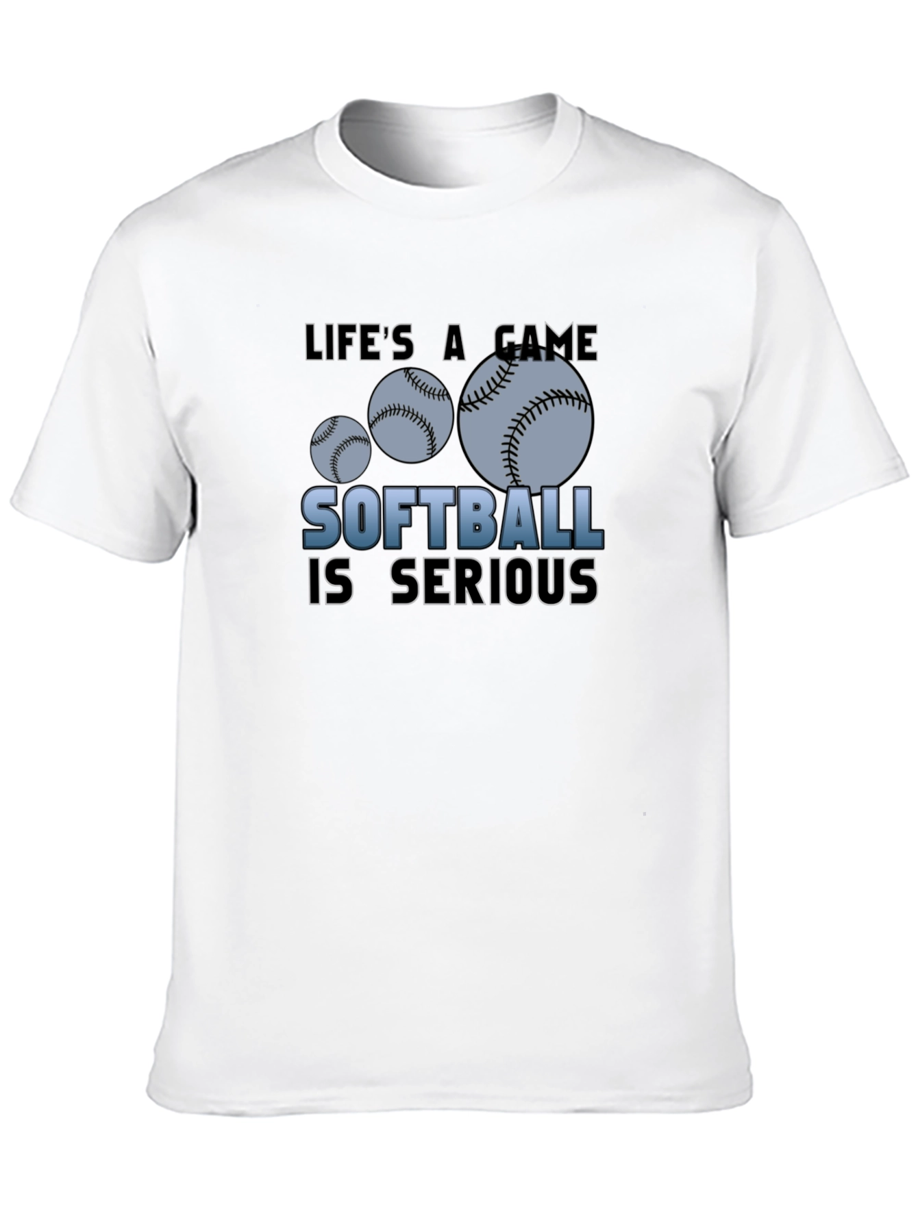 Softball is Serious Graphic Tee