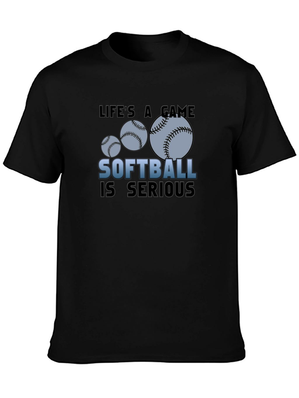 Softball is Serious Graphic Tee