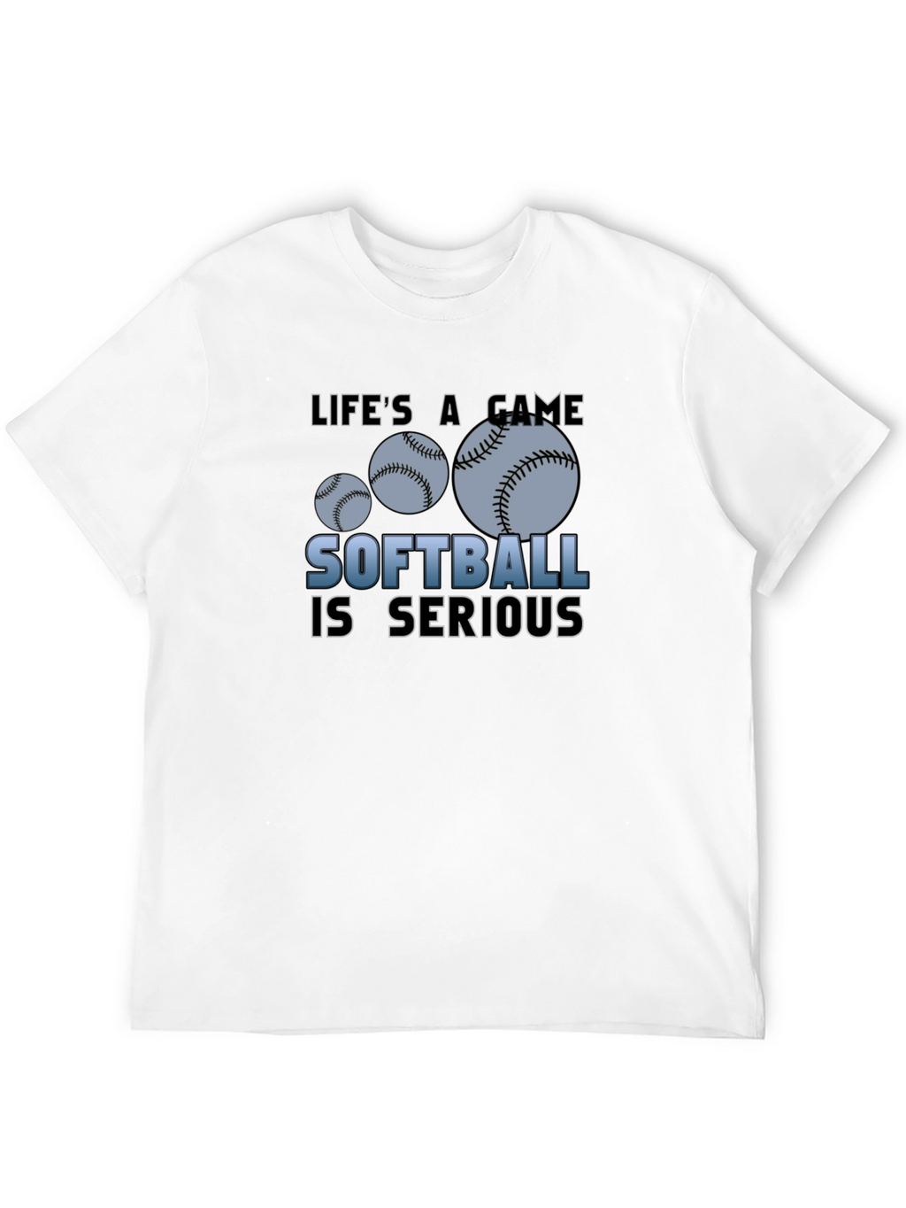 Softball is Serious Graphic Tee