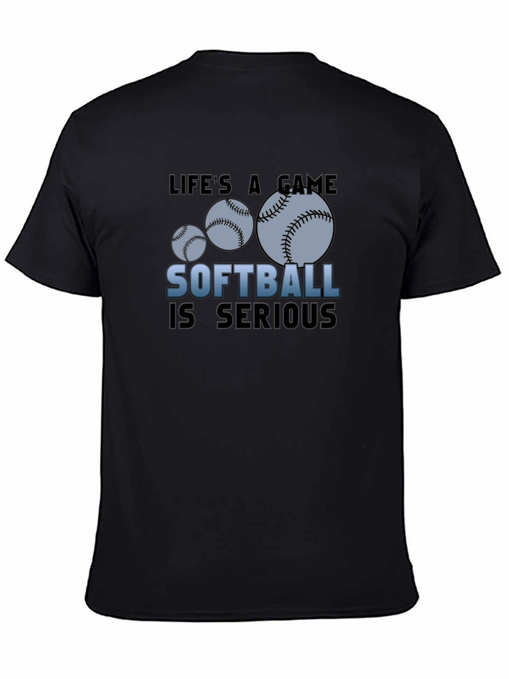 Softball is Serious Graphic Tee