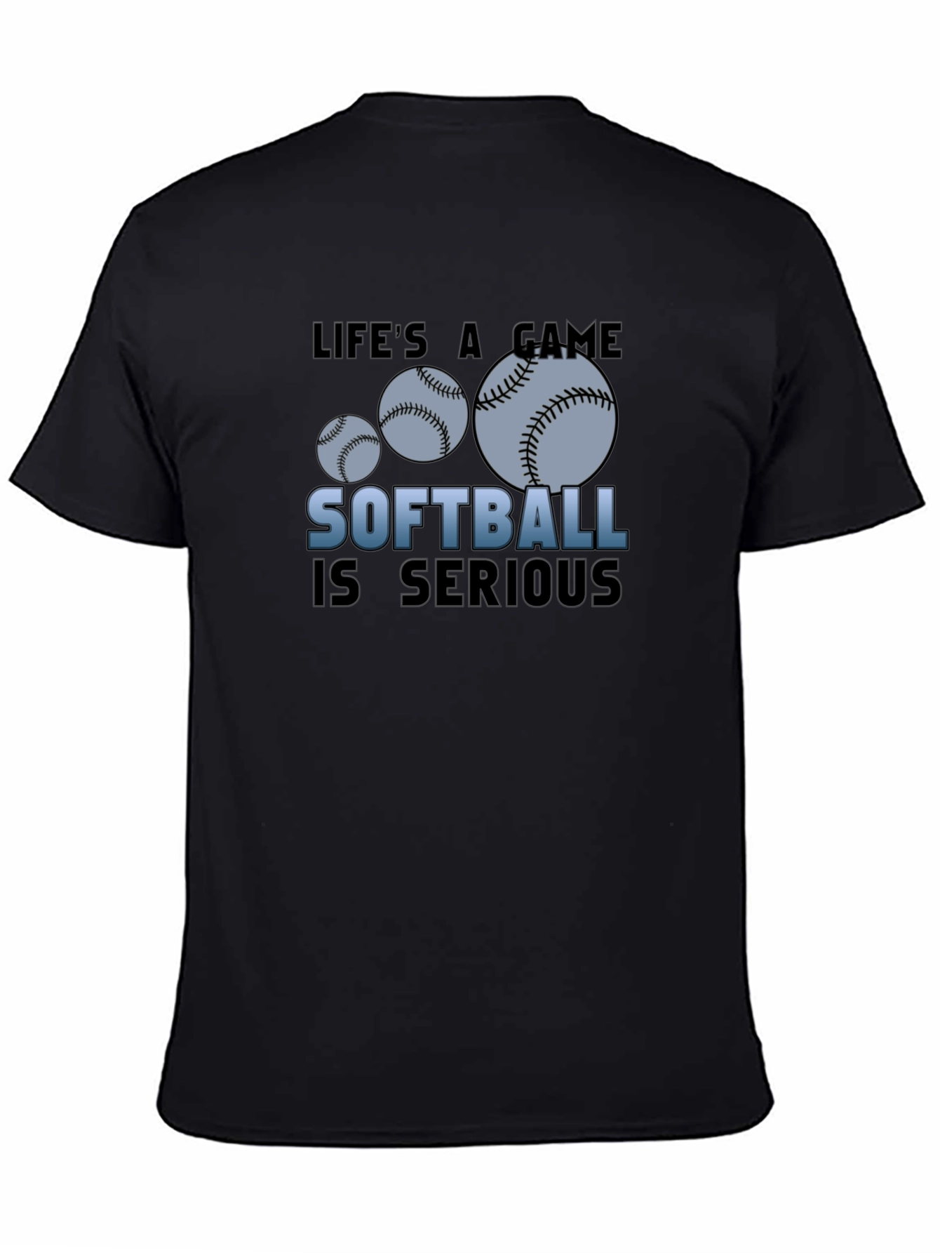 Softball is Serious Graphic Tee
