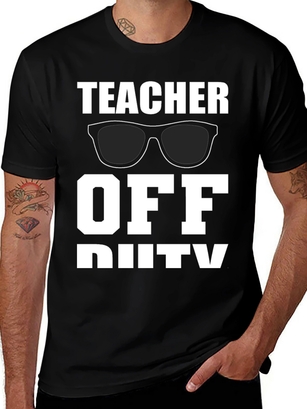 Teacher Off Duty Graphic Tee
