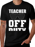 Teacher Off Duty Graphic Tee