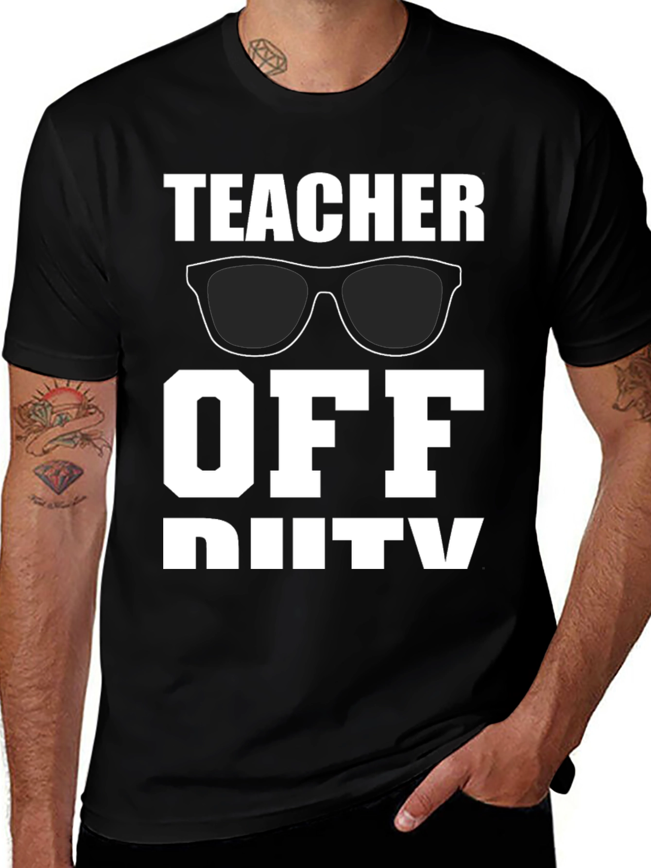 Teacher Off Duty Graphic Tee