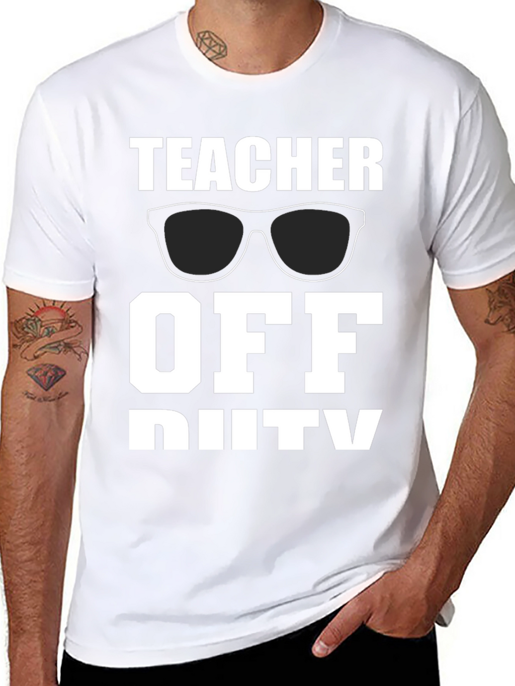 Teacher Off Duty Graphic Tee