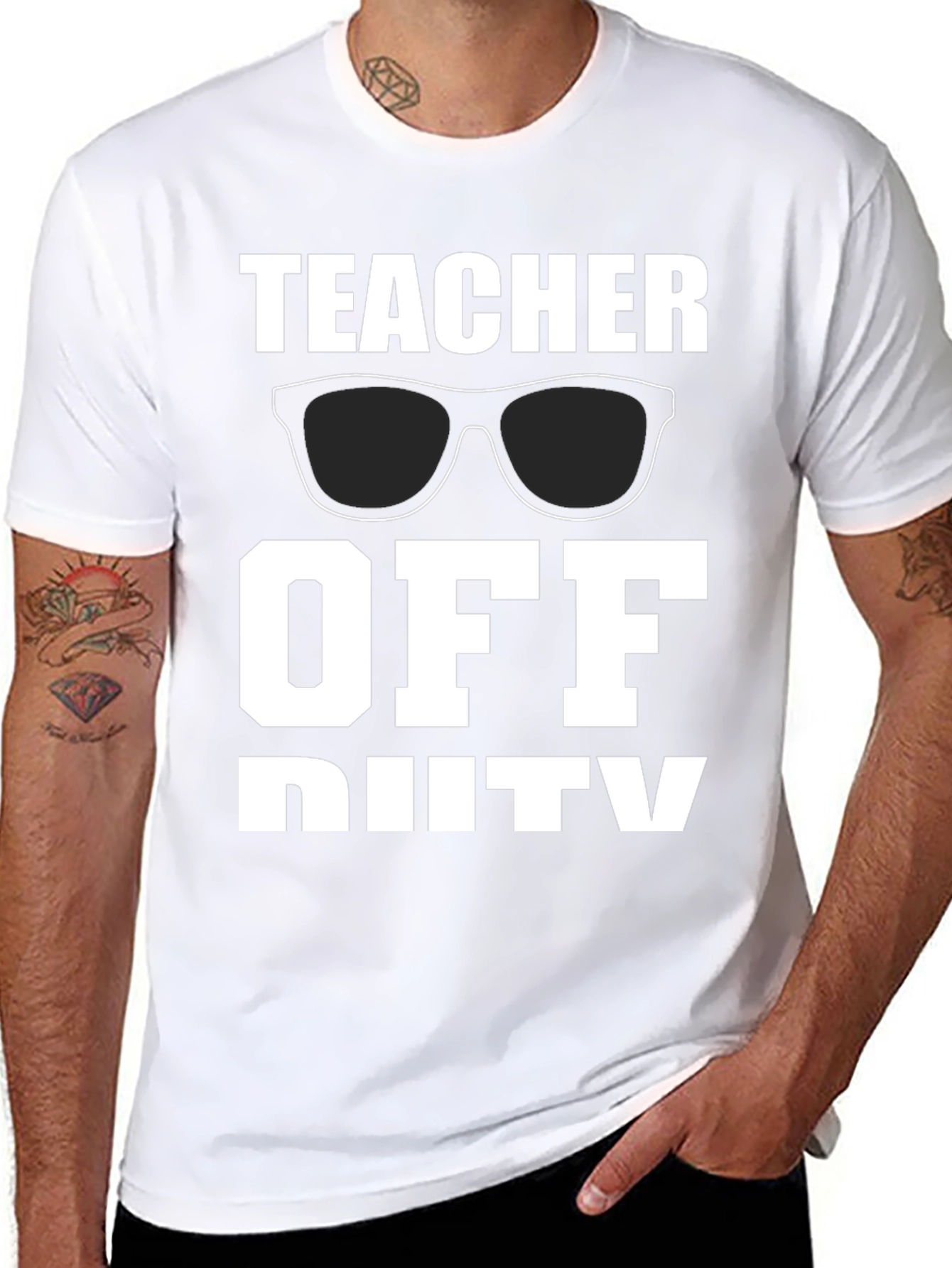 Teacher Off Duty Graphic Tee
