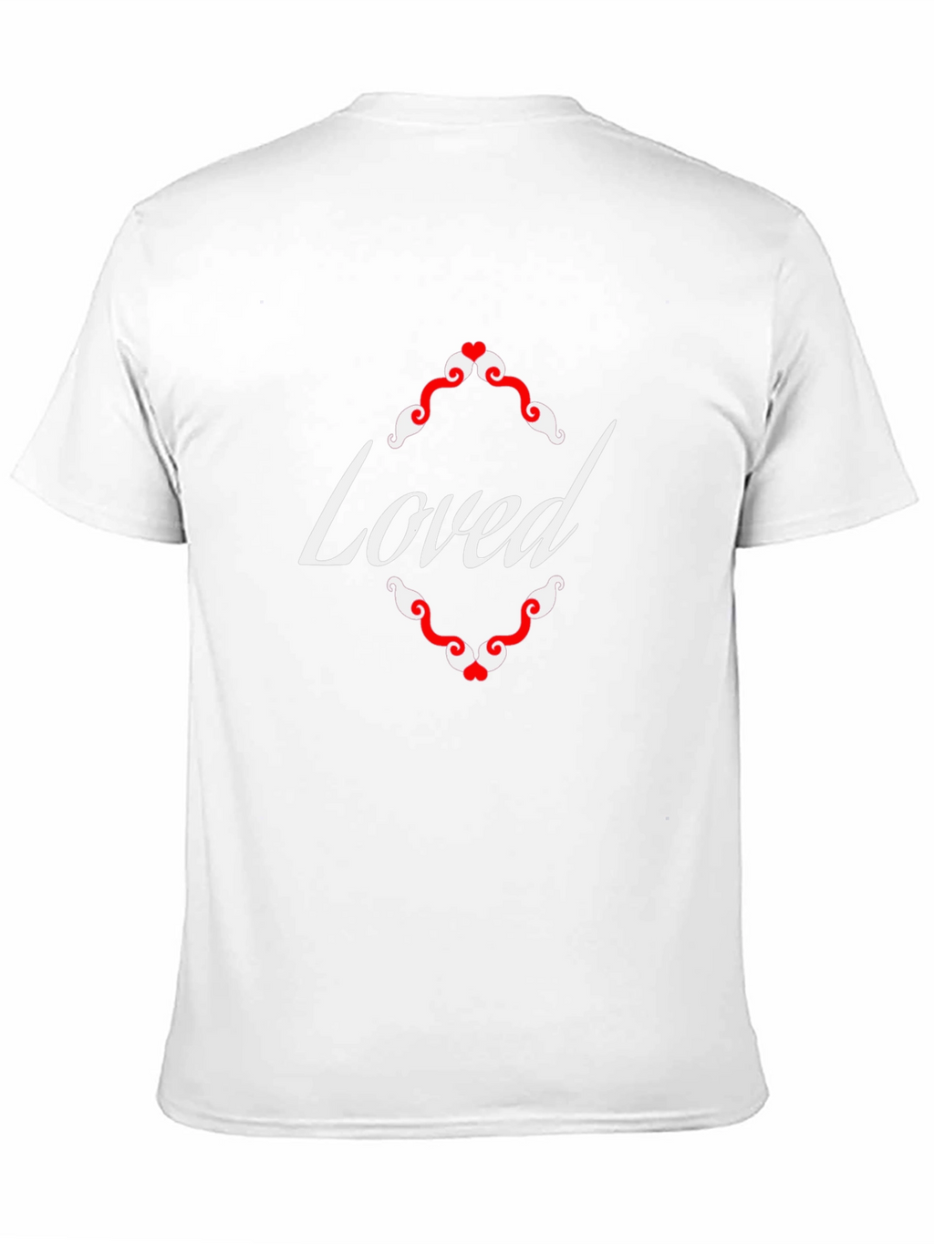 Loved Graphic Tee - Black Cotton T-Shirt