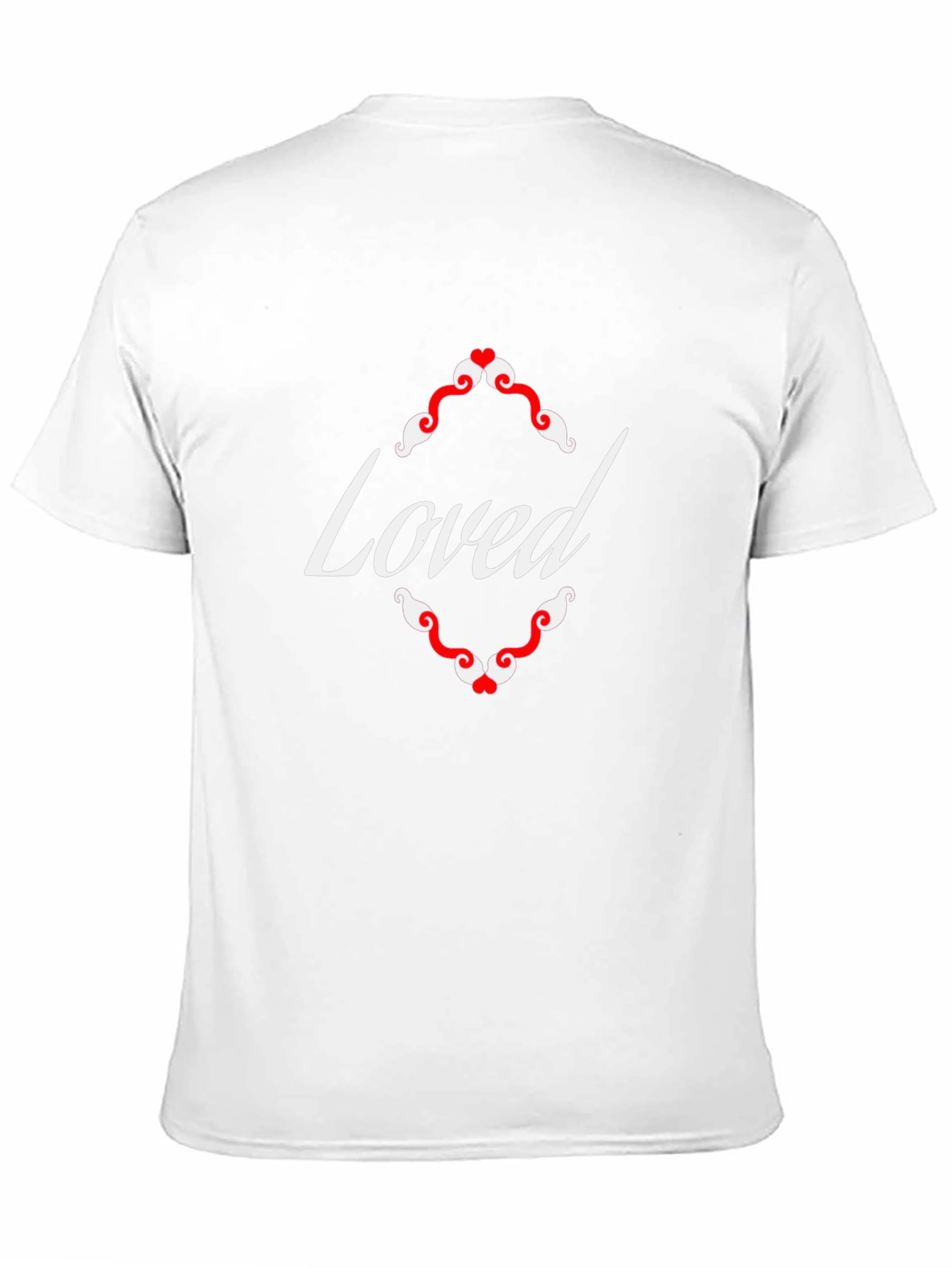 Loved Graphic Tee - Black Cotton T-Shirt