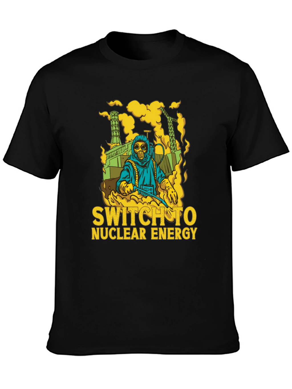 Switch to Nuclear Energy T-Shirt - Graphic Print