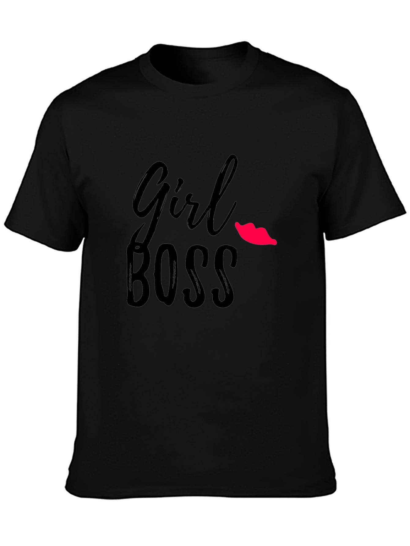 Girl Boss Graphic Tee - Black