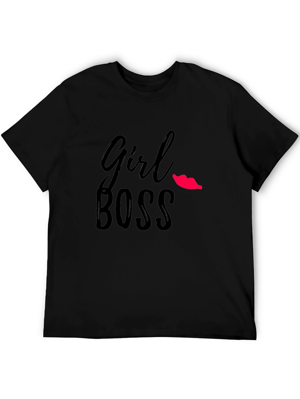 Girl Boss Graphic Tee - Black