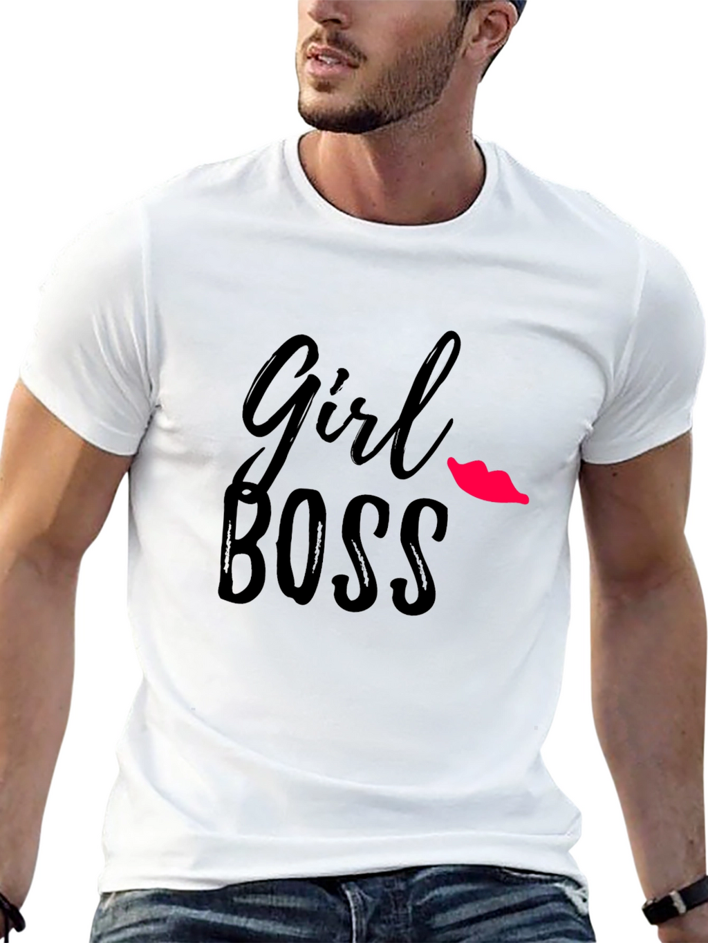 Girl Boss Graphic Tee - Black