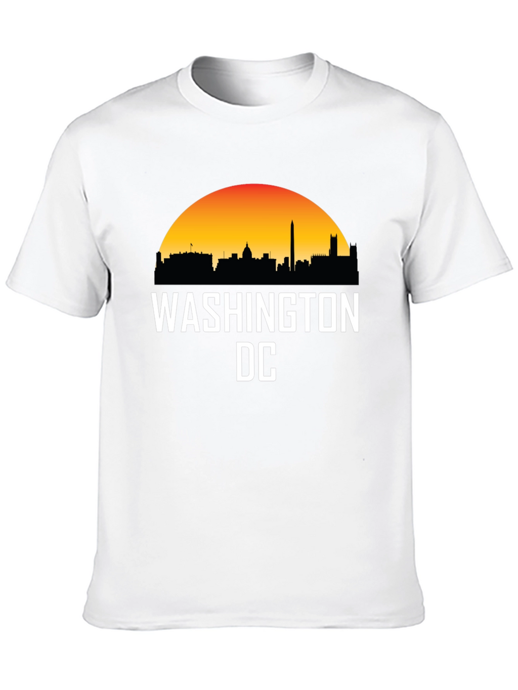 Washington DC Skyline Graphic T-Shirt