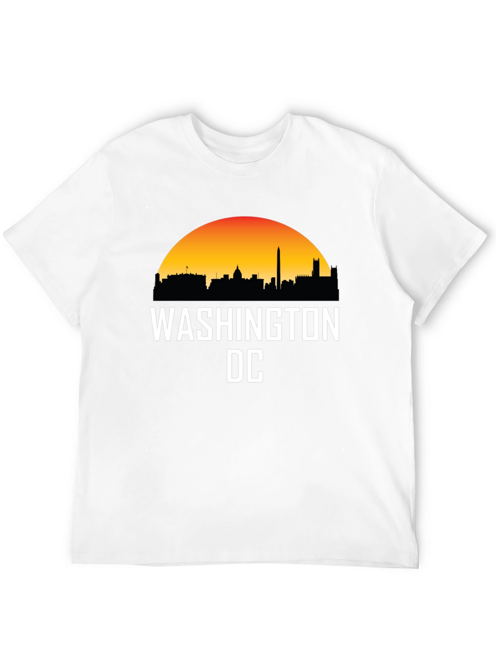 Washington DC Skyline Graphic T-Shirt