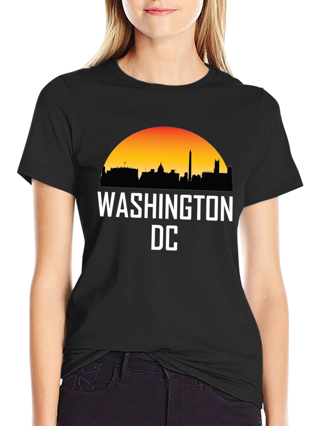 Washington DC Skyline Graphic T-Shirt