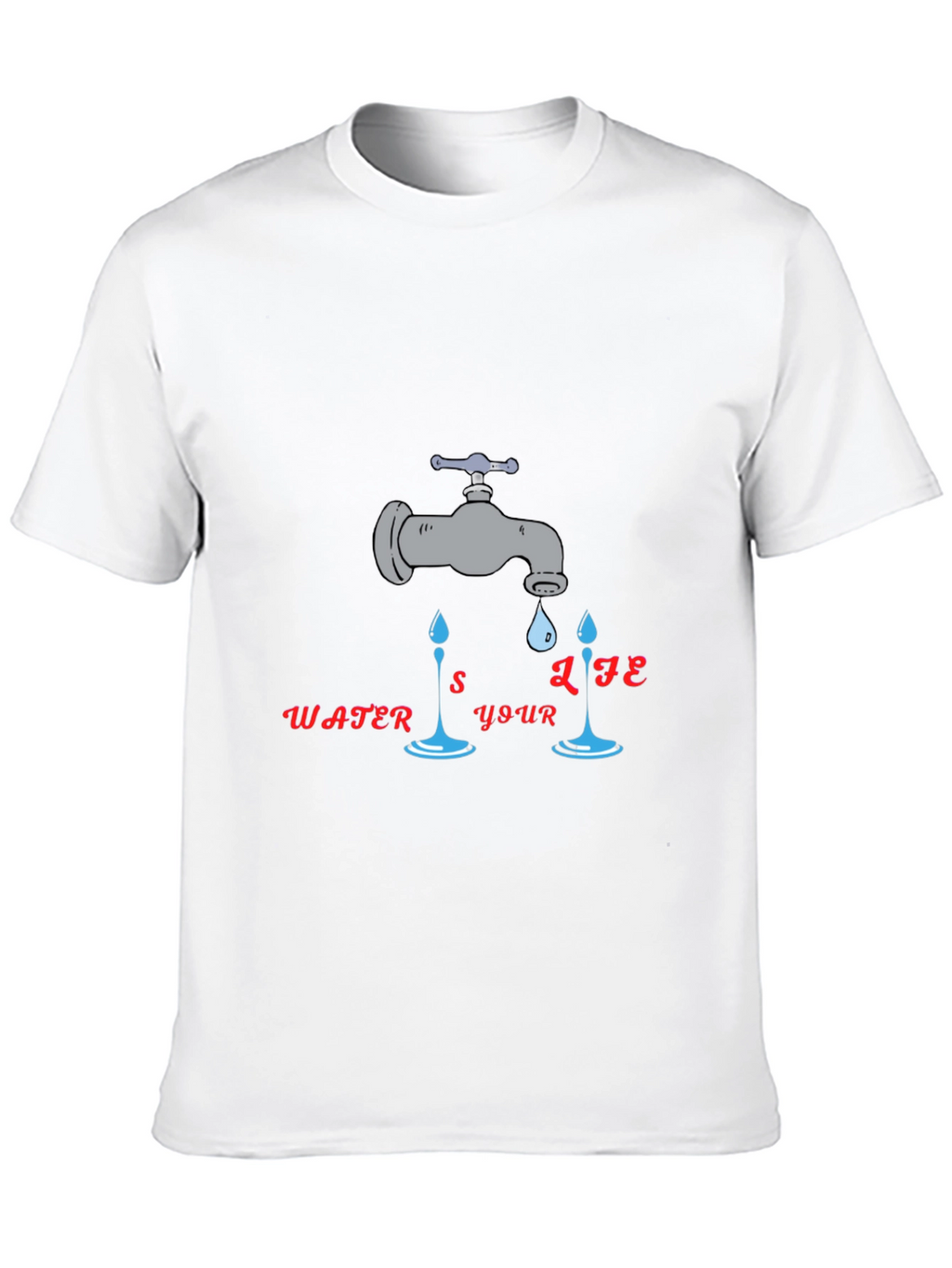 Water is Your Life Graphic T-Shirt
