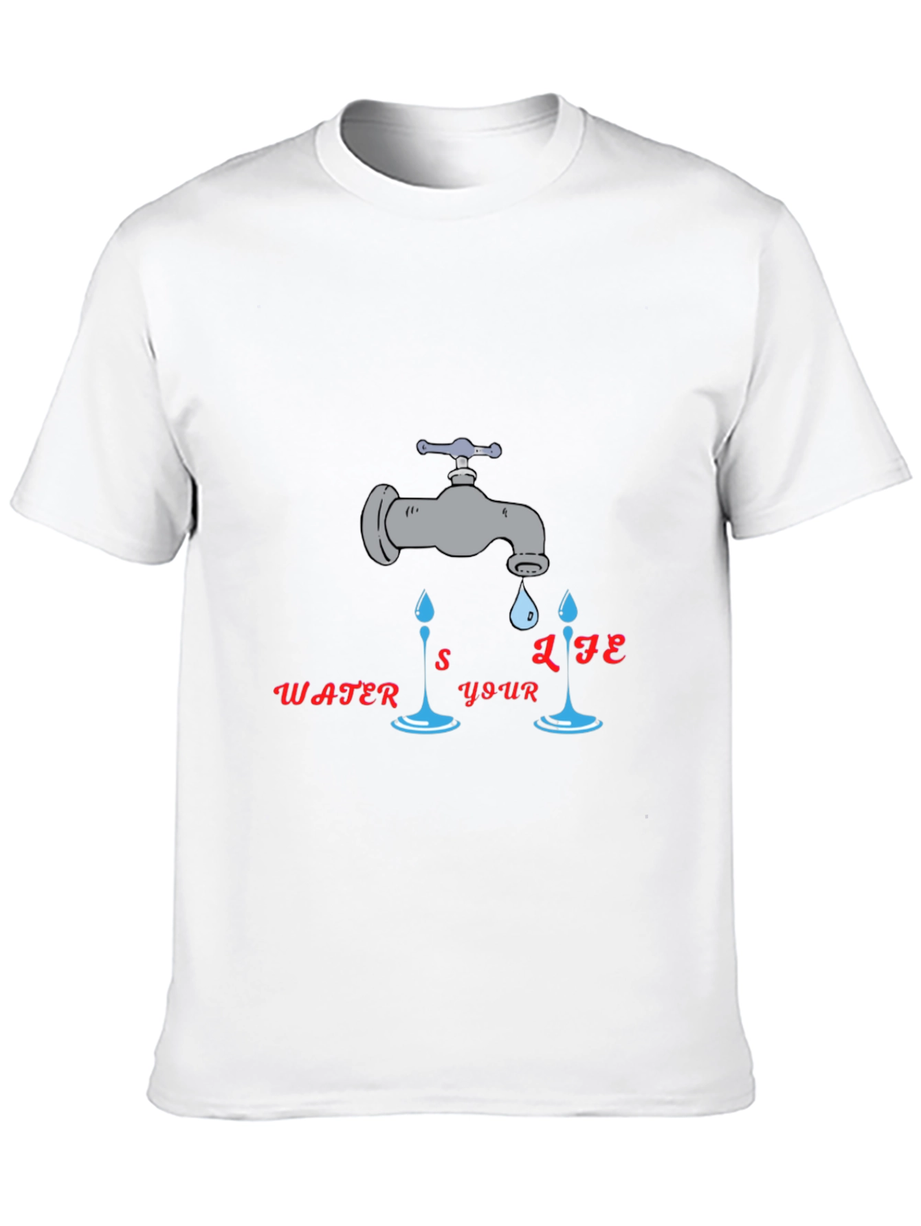 Water is Your Life Graphic T-Shirt