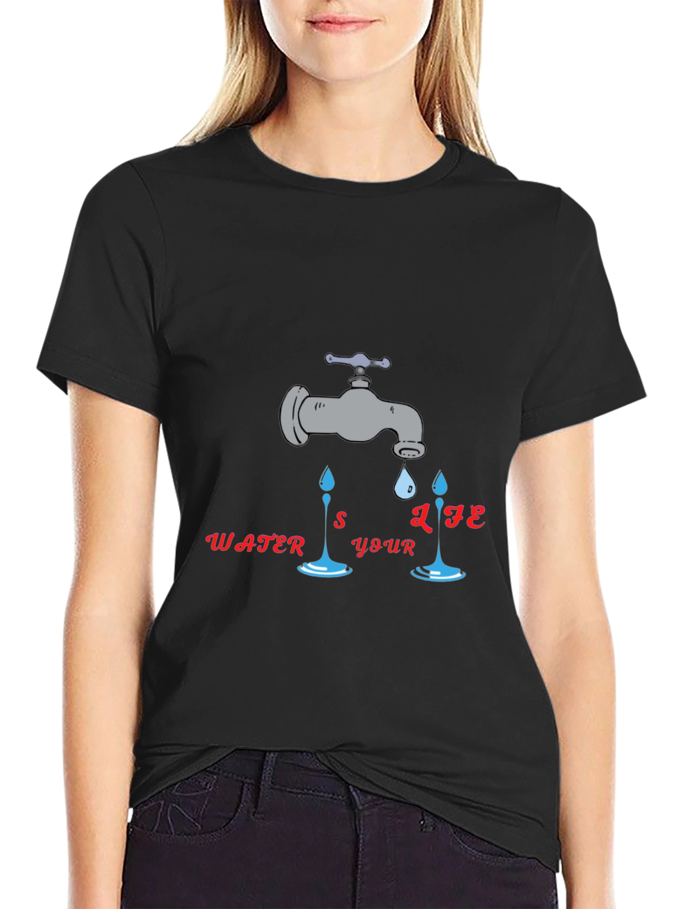 Water is Your Life Graphic T-Shirt
