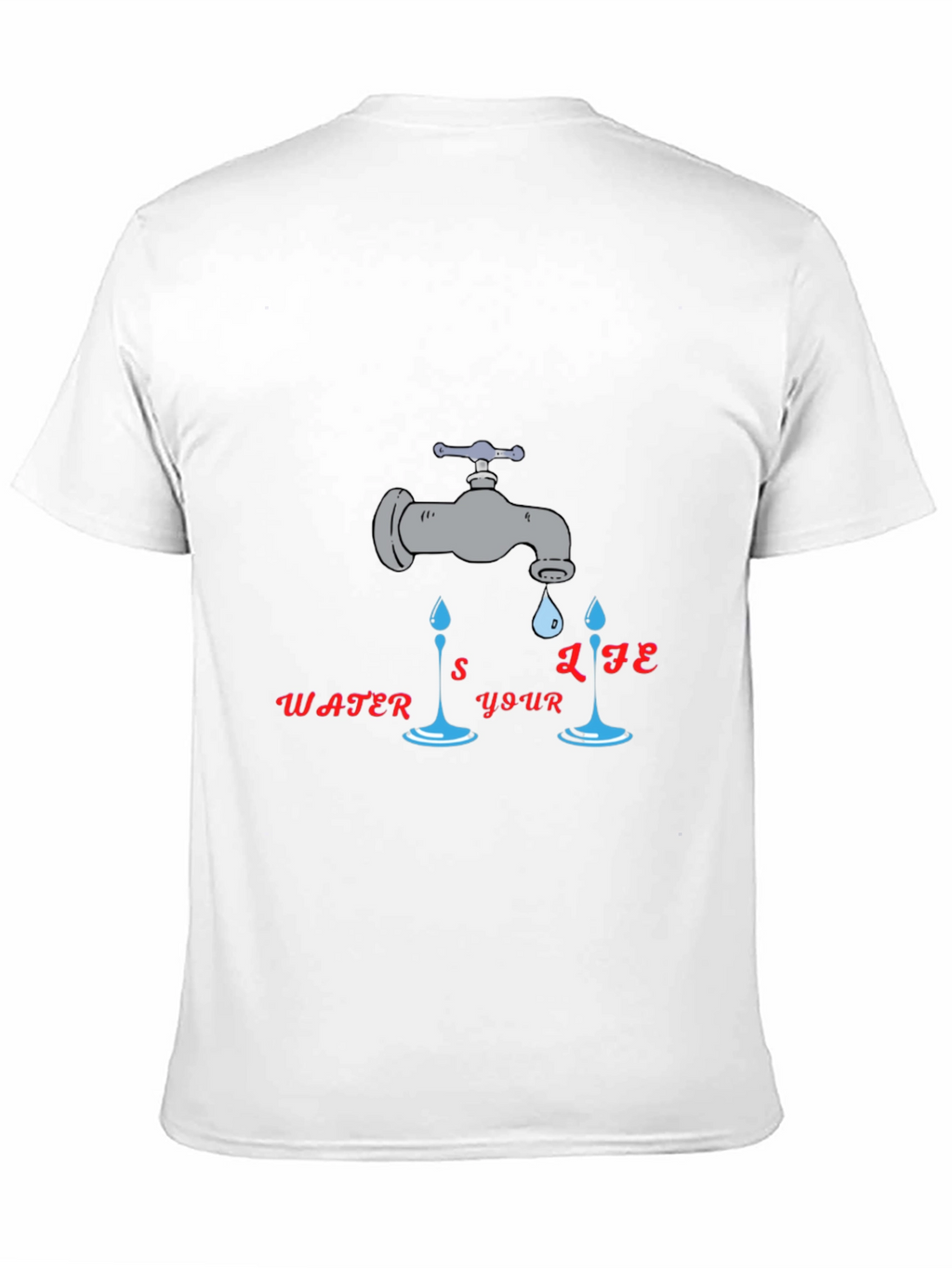 Water is Your Life Graphic T-Shirt