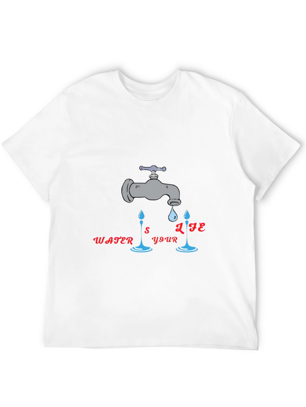 Water is Your Life Graphic T-Shirt