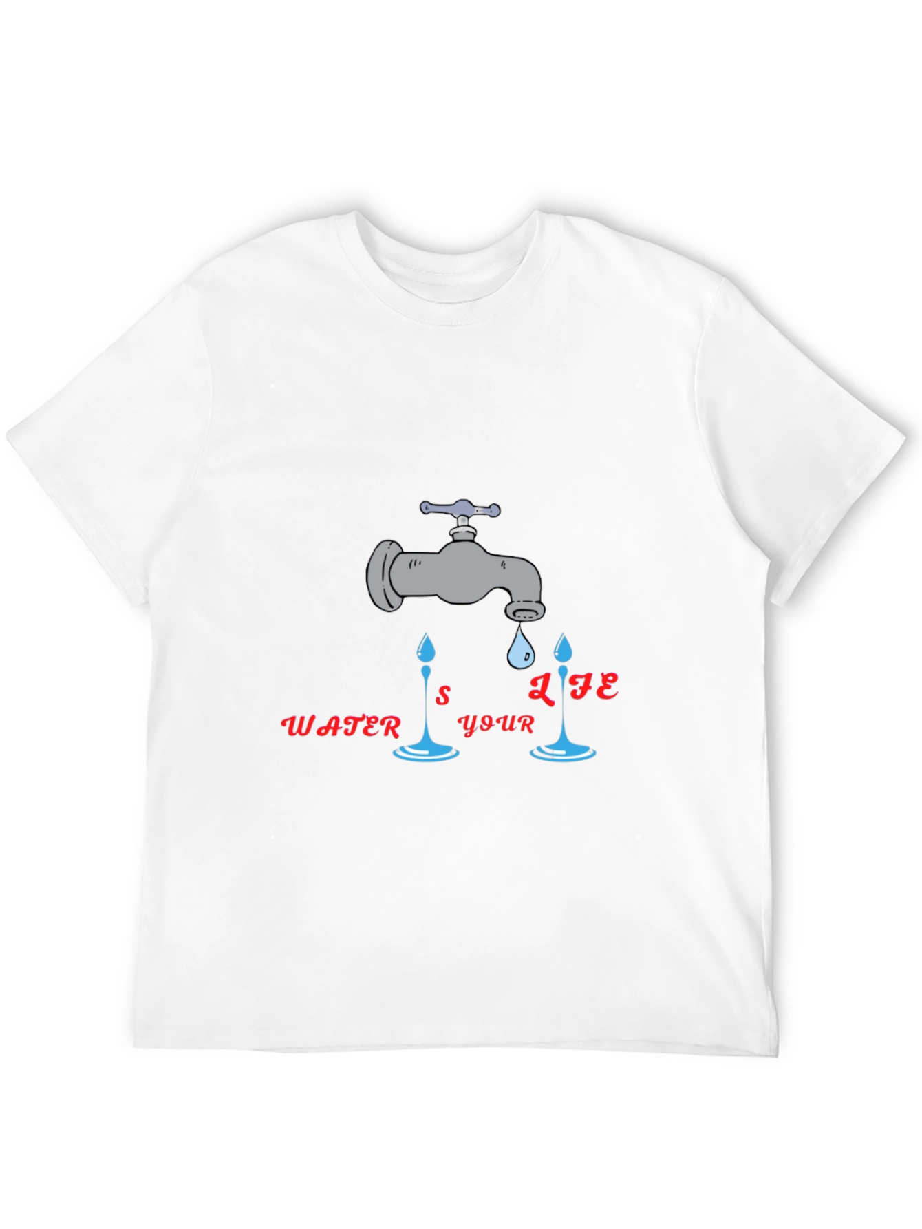 Water is Your Life Graphic T-Shirt
