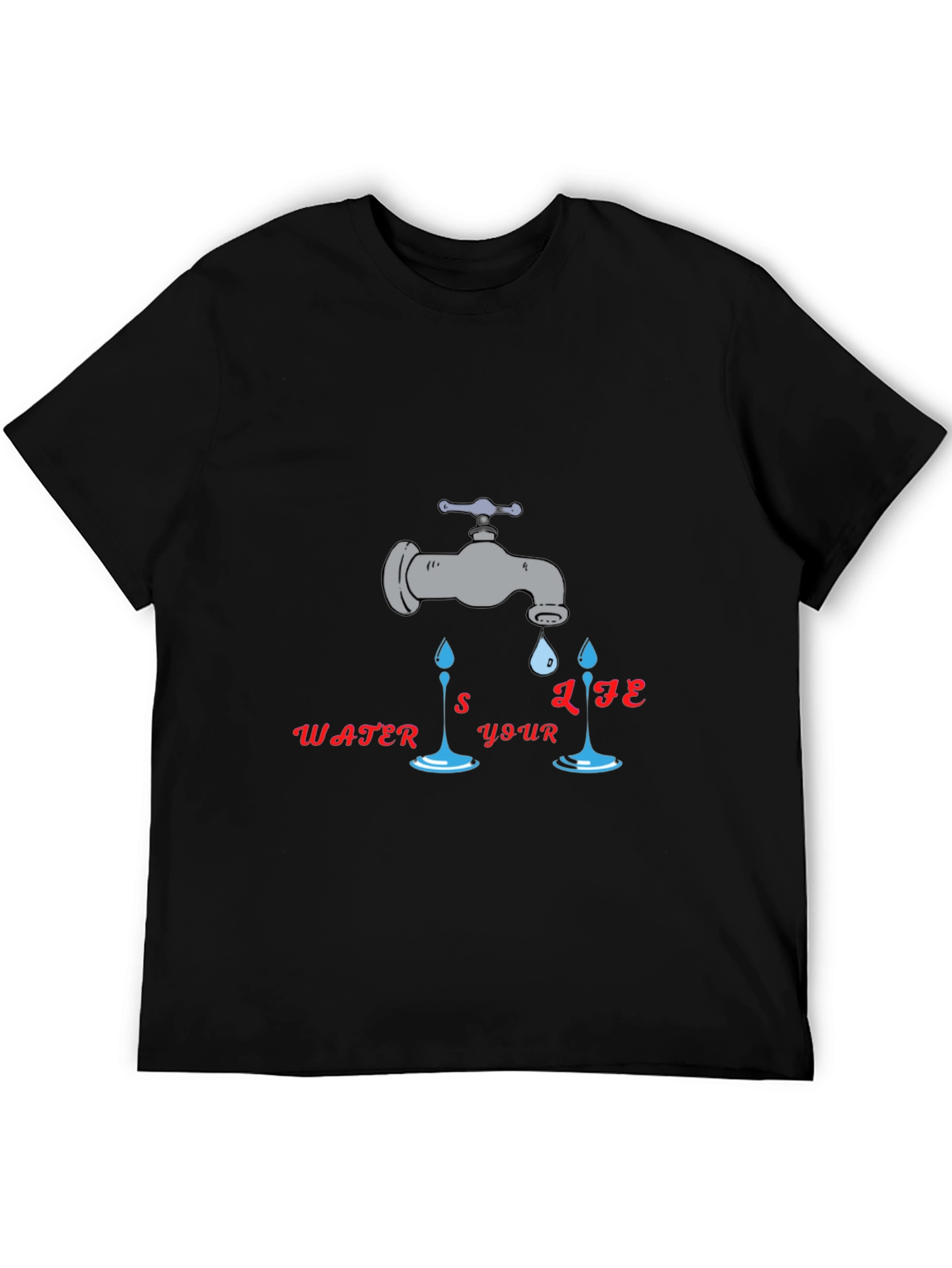 Water is Your Life Graphic T-Shirt