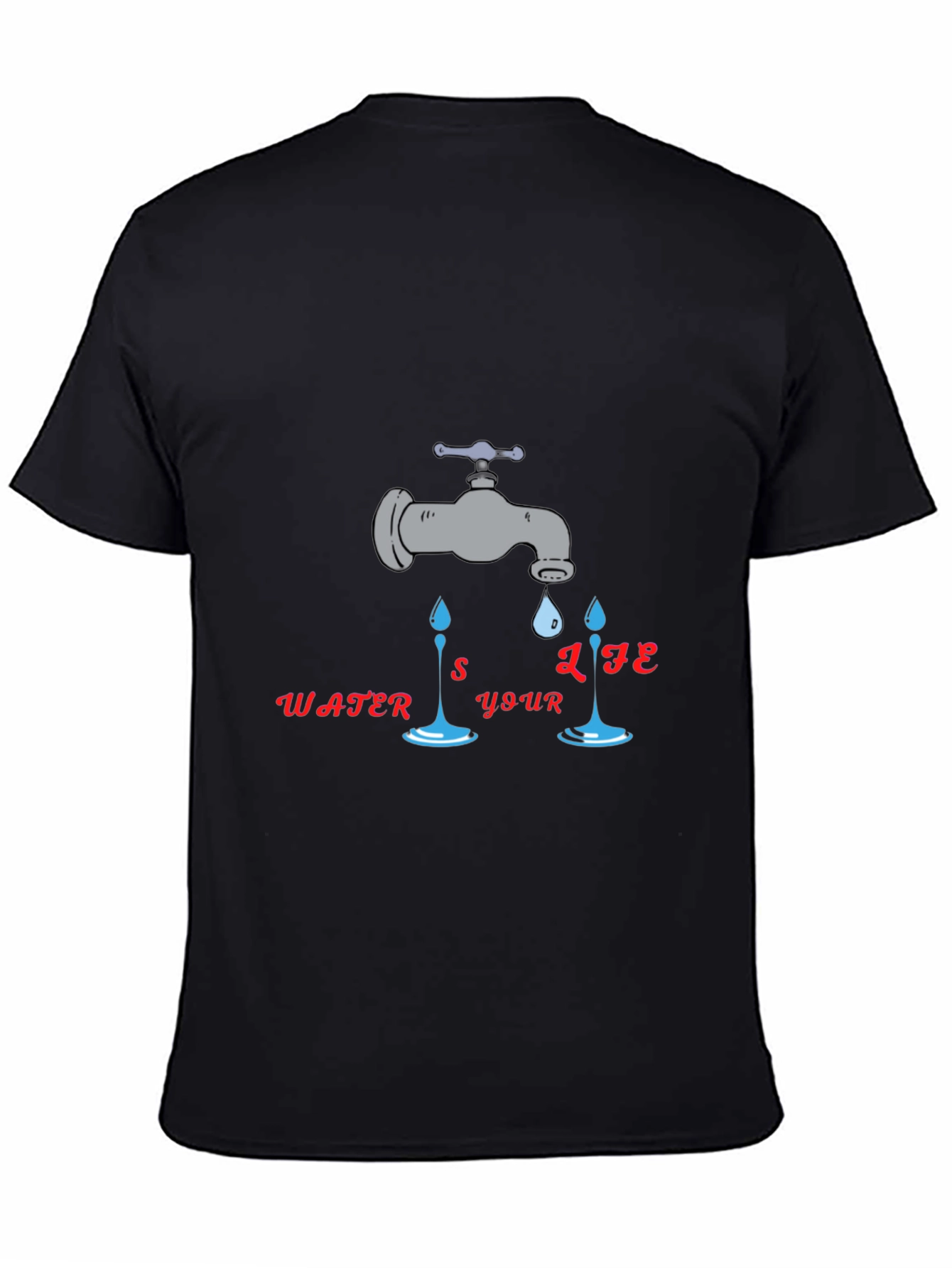 Water is Your Life Graphic T-Shirt