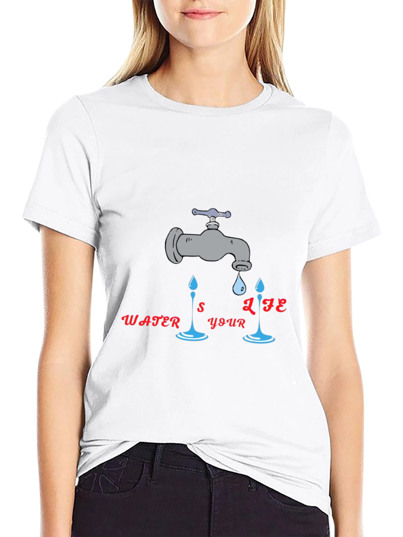 Water is Your Life Graphic T-Shirt