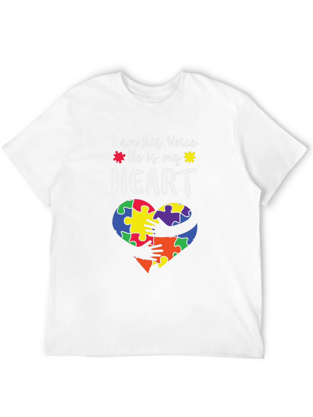 Autism Awareness I am His Voice T-Shirt
