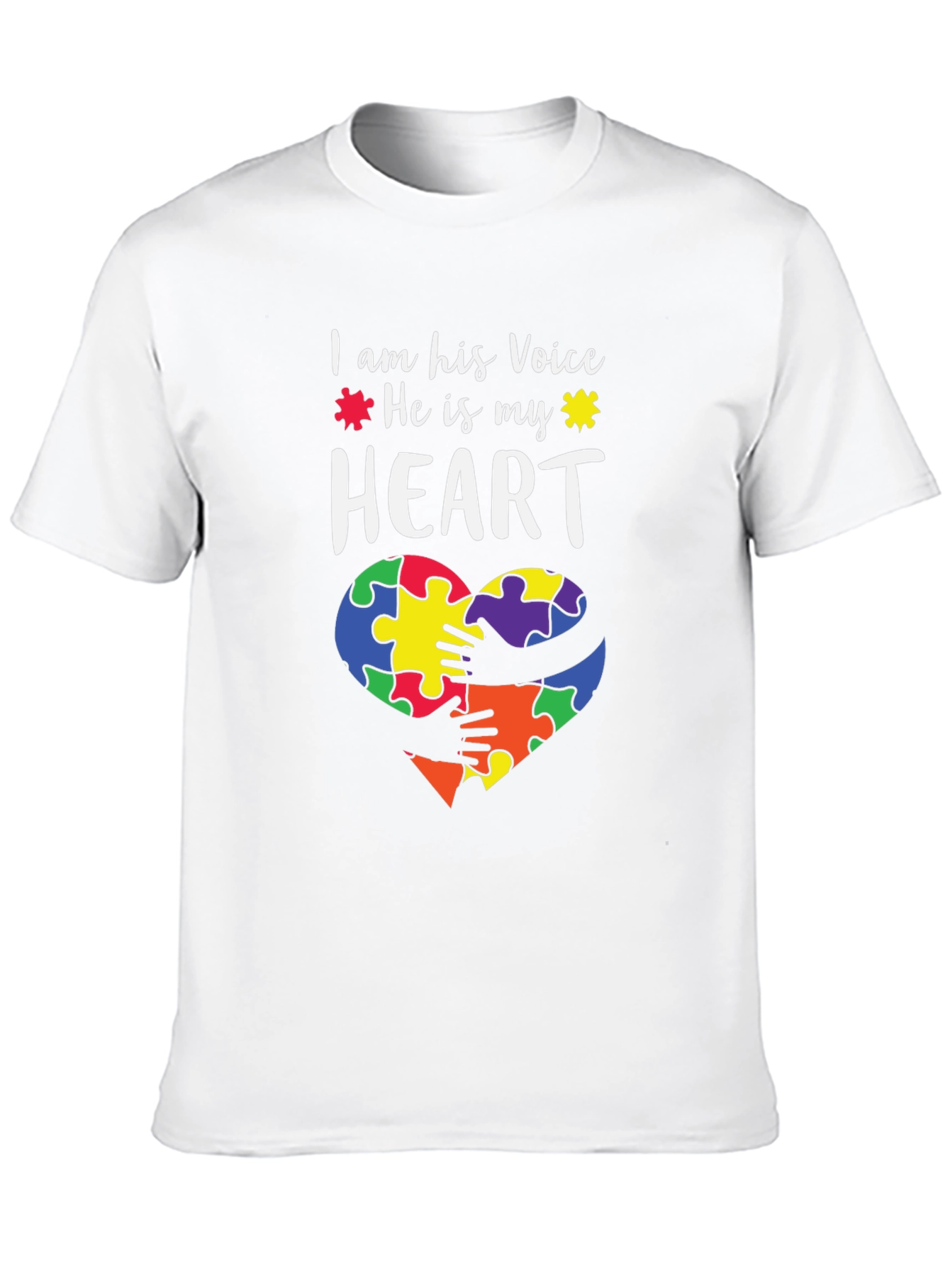 Autism Awareness I am His Voice T-Shirt