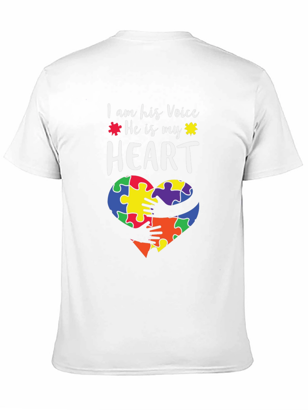 Autism Awareness I am His Voice T-Shirt