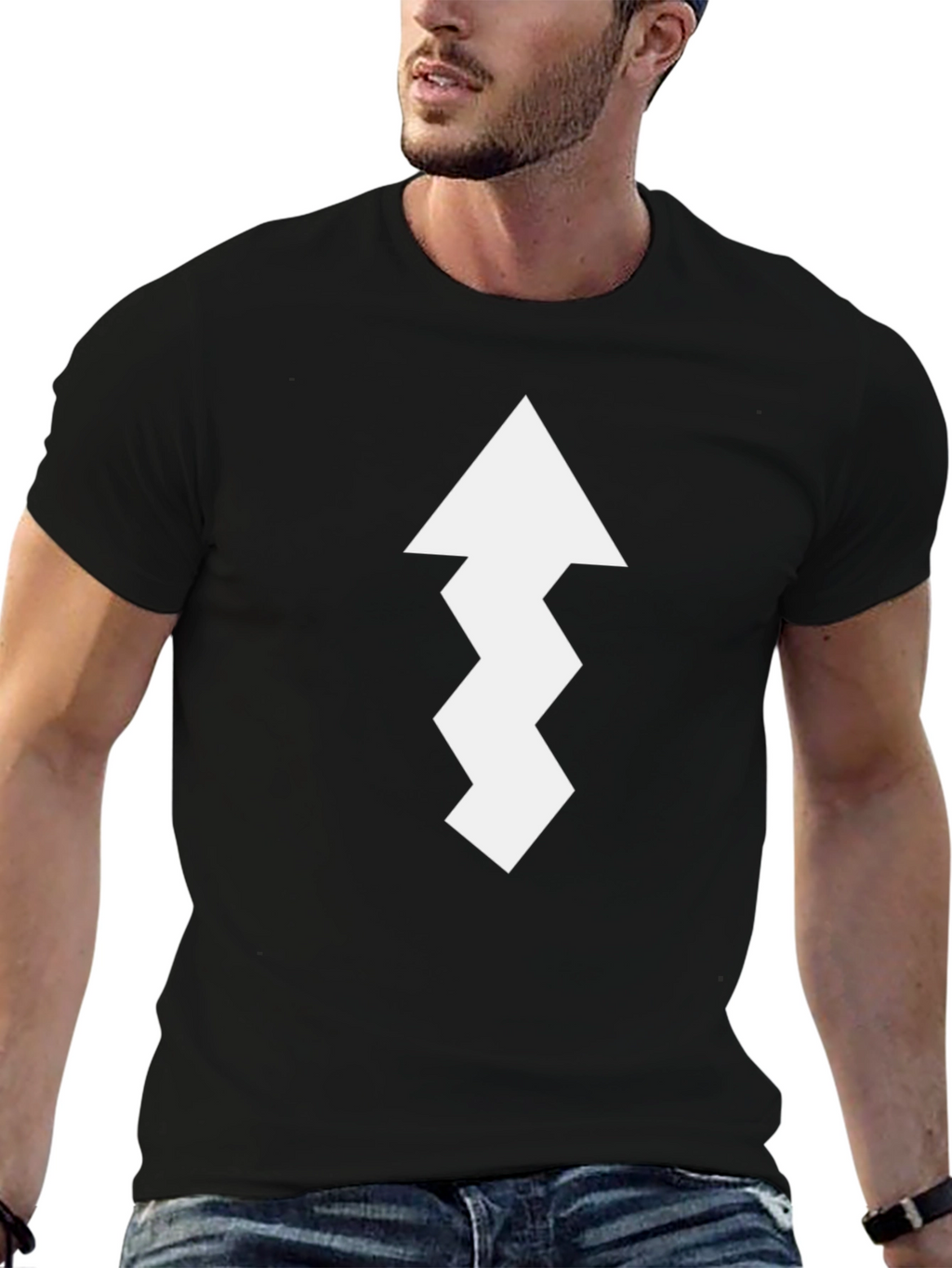 Zigzag Arrow T-Shirt - Unique Graphic Tee