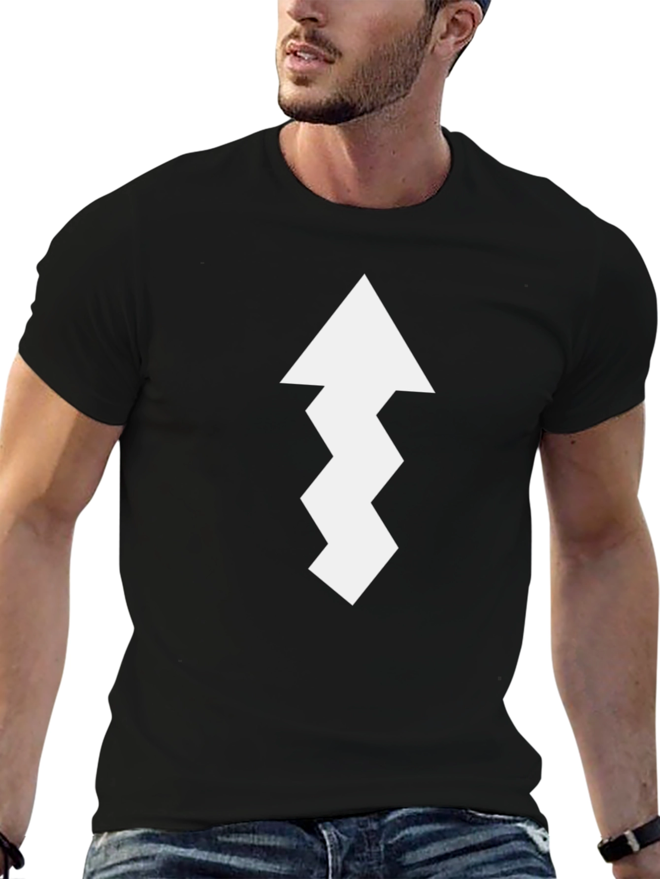Zigzag Arrow T-Shirt - Unique Graphic Tee