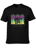 Save the Turtles! SkSkSk Black Graphic Tee