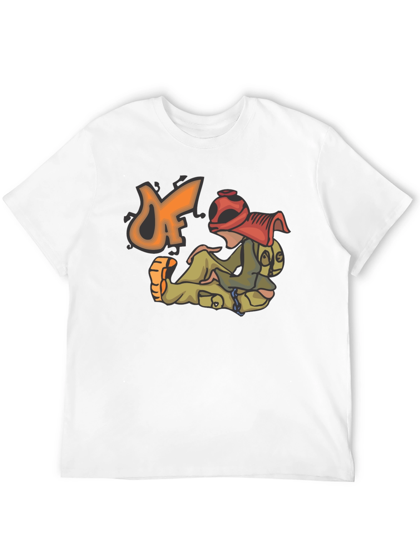 Unique Graphic Print T-Shirt