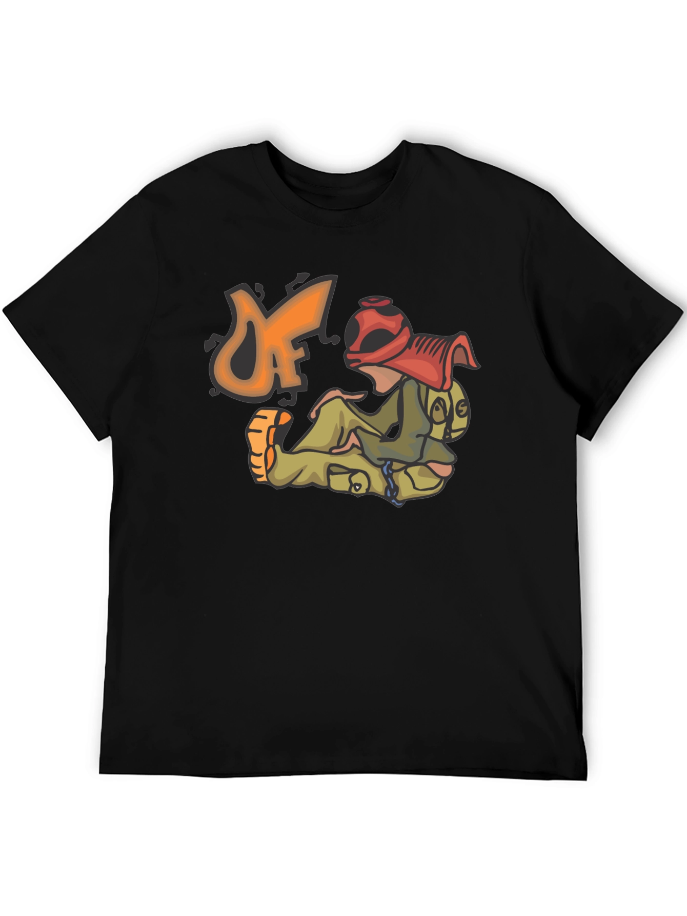 Unique Graphic Print T-Shirt