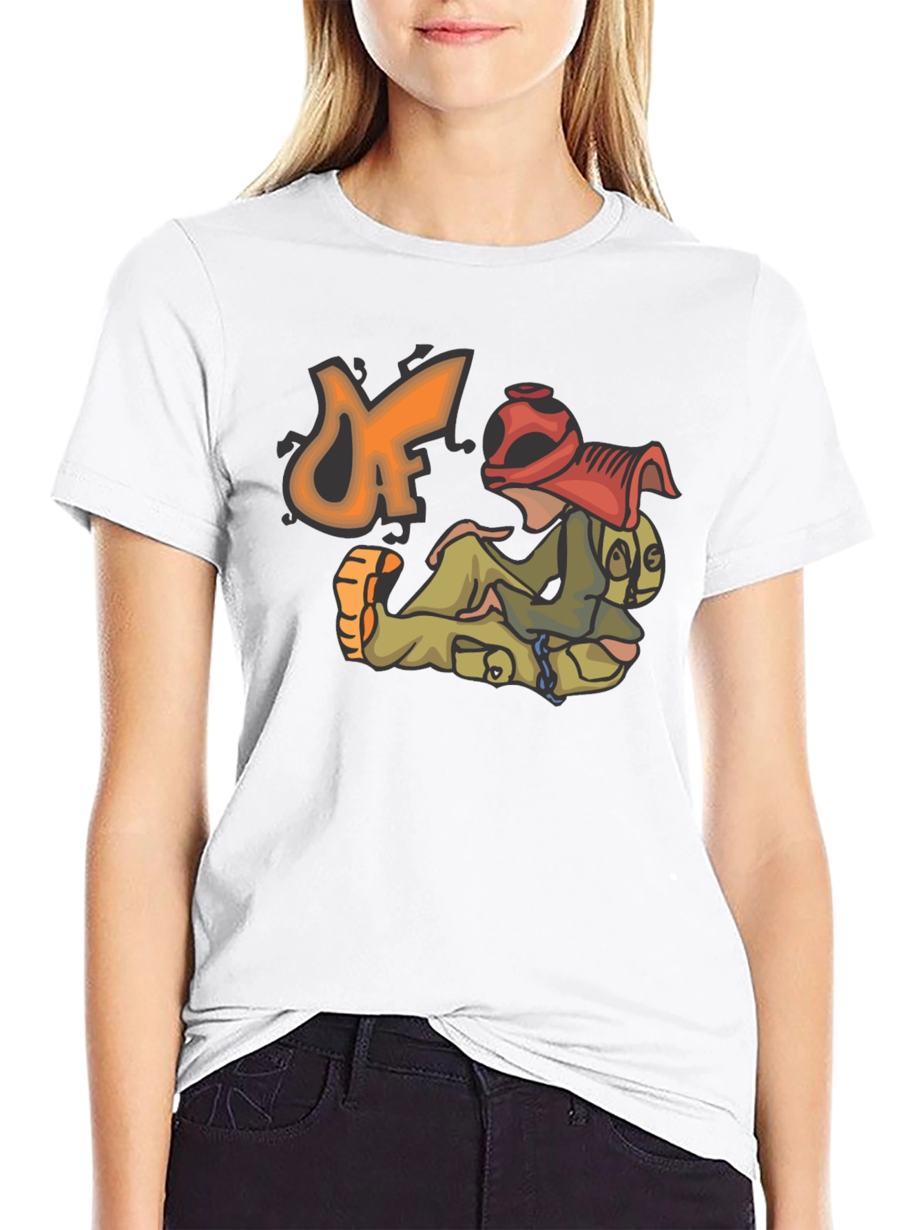 Unique Graphic Print T-Shirt