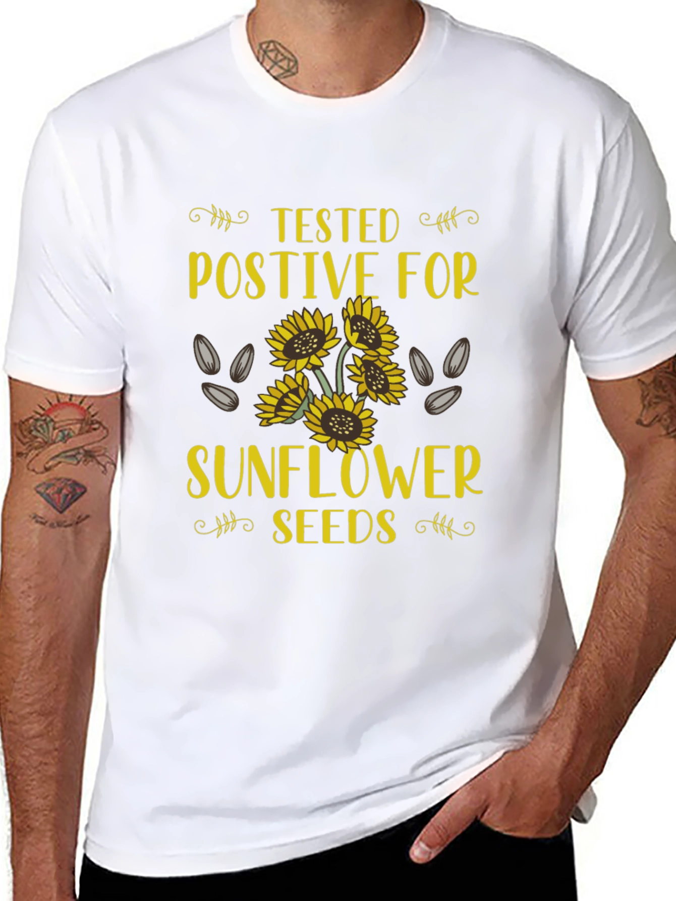 Sunflower Seeds Tested Positive T-Shirt