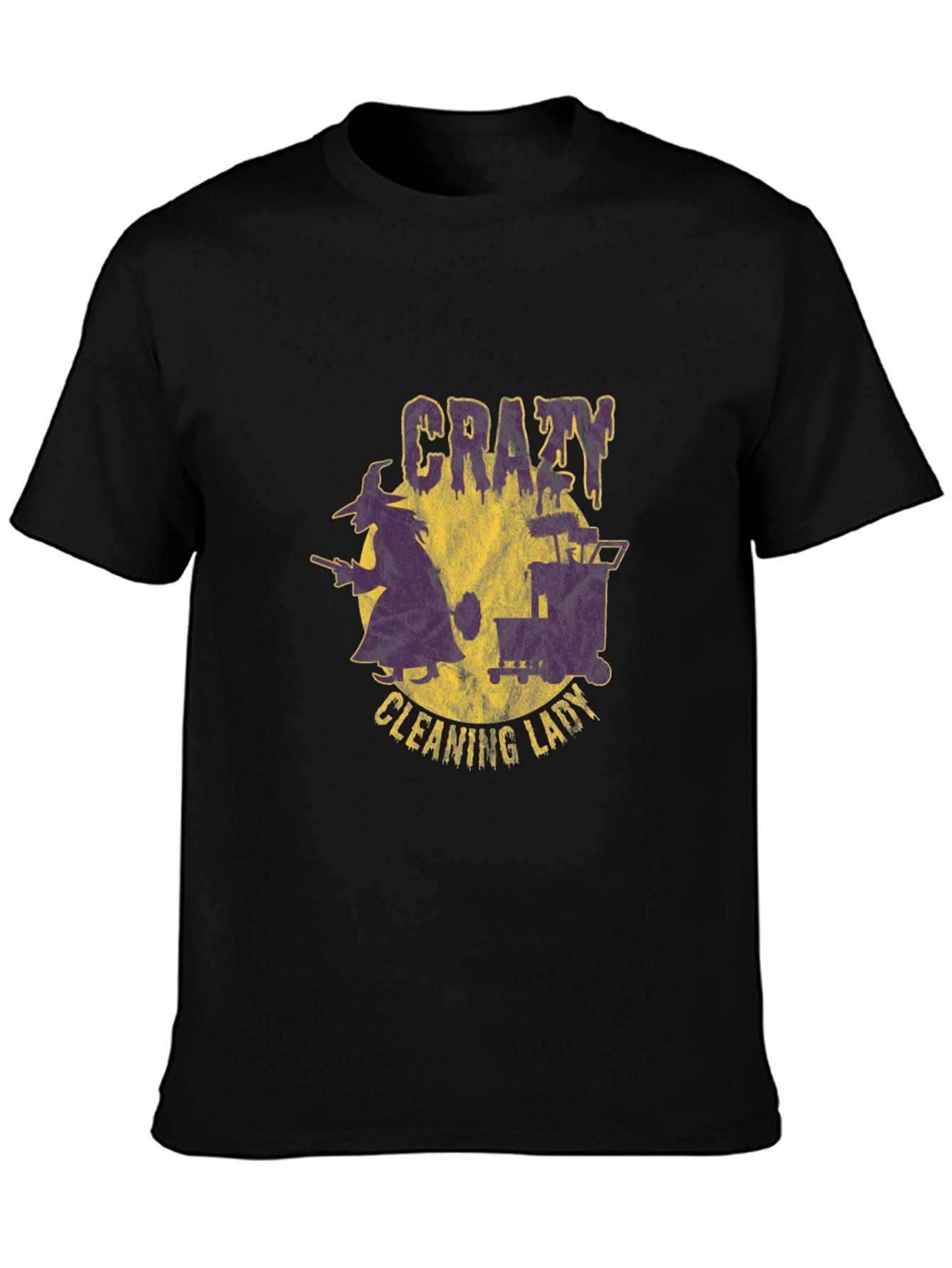 Crazy Cleaning Lady T-Shirt