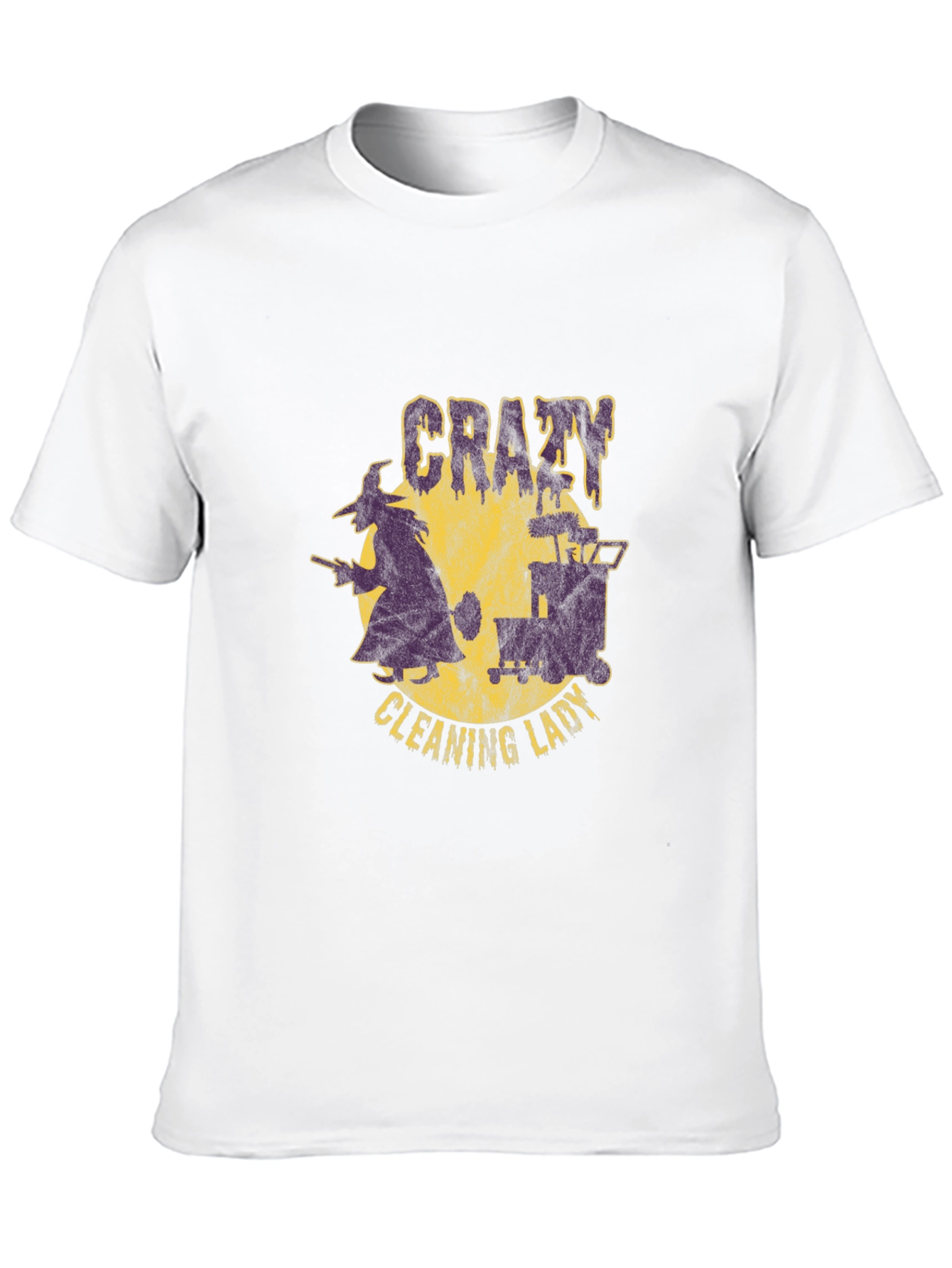 Crazy Cleaning Lady T-Shirt