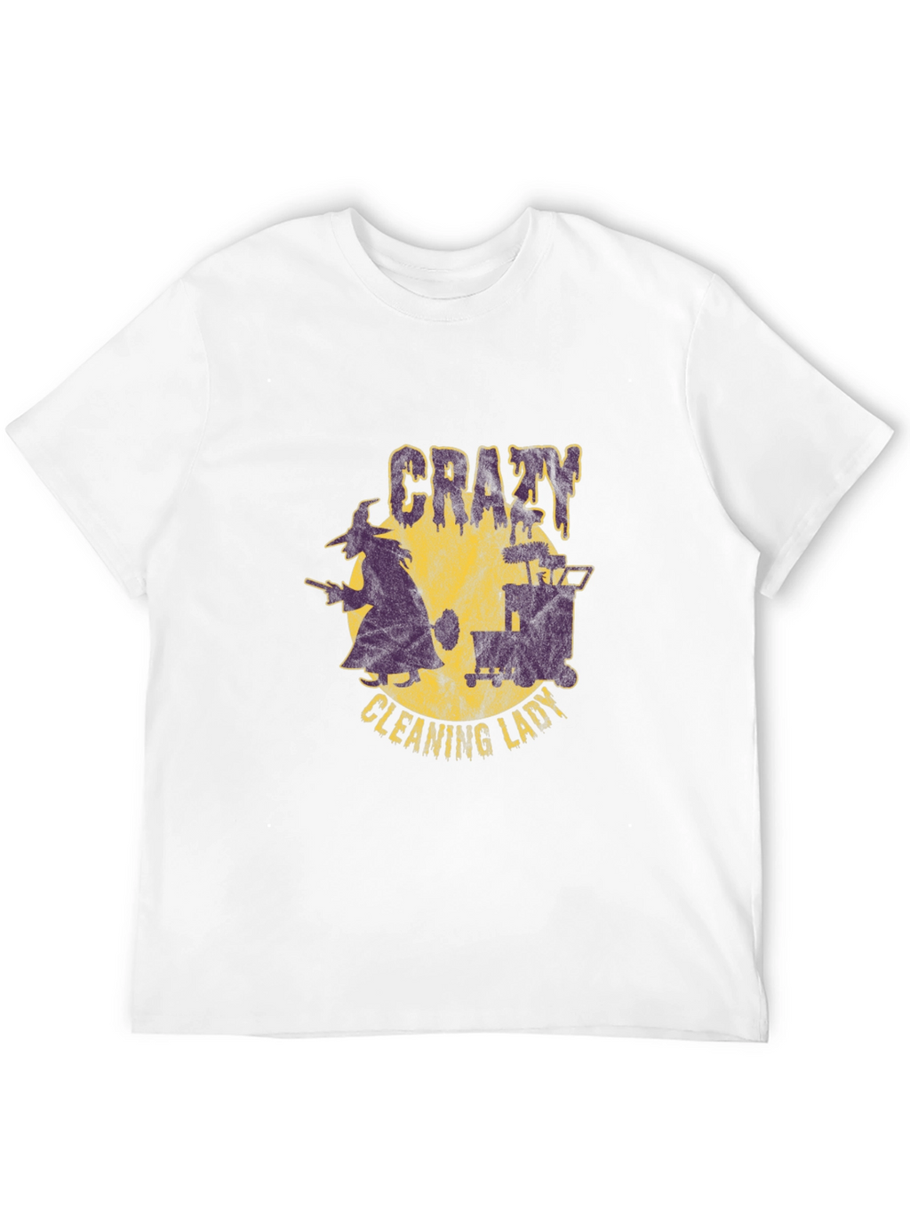 Crazy Cleaning Lady T-Shirt
