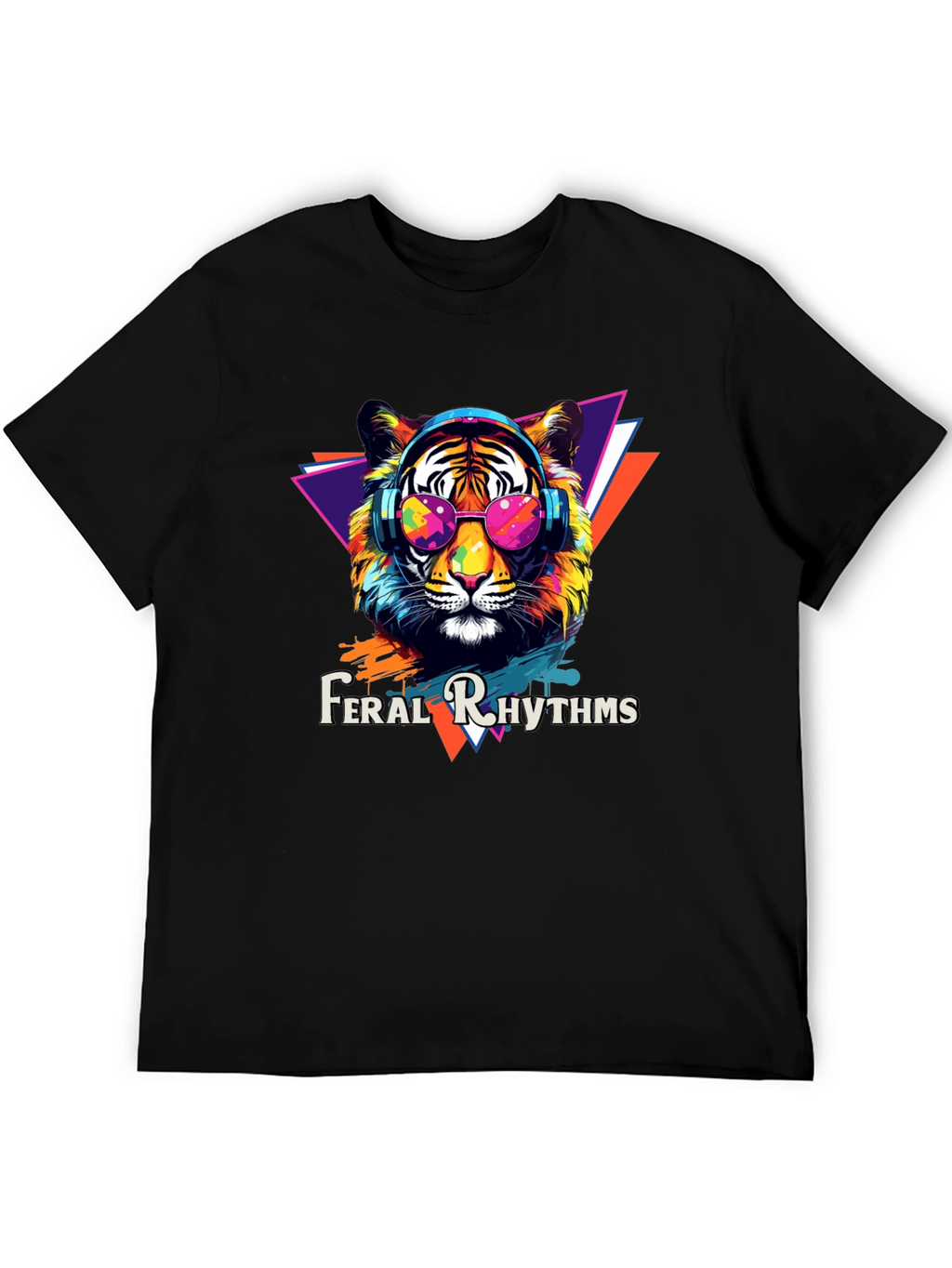 Feral Rhythms Tiger Graphic Tee
