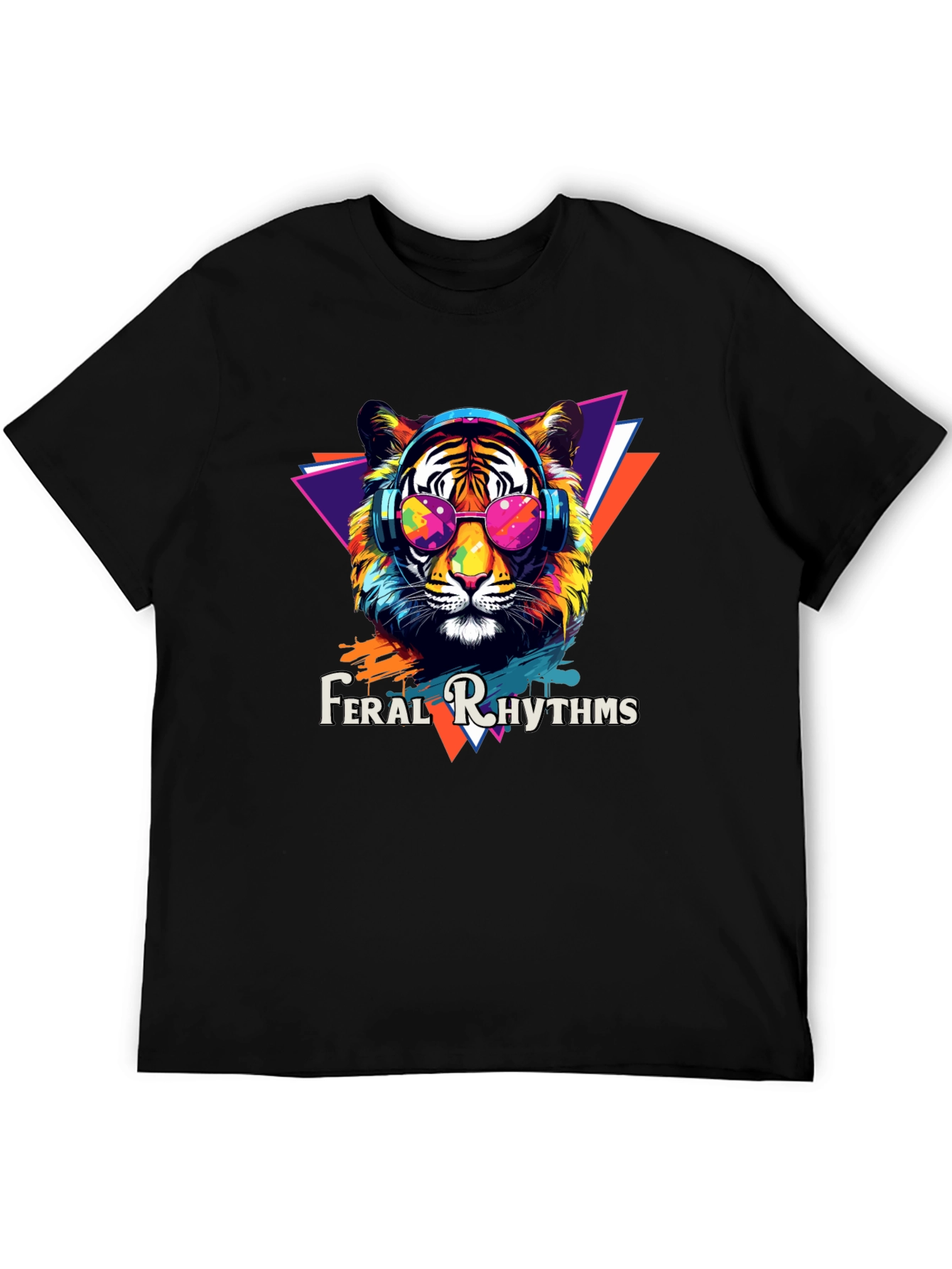 Feral Rhythms Tiger Graphic Tee