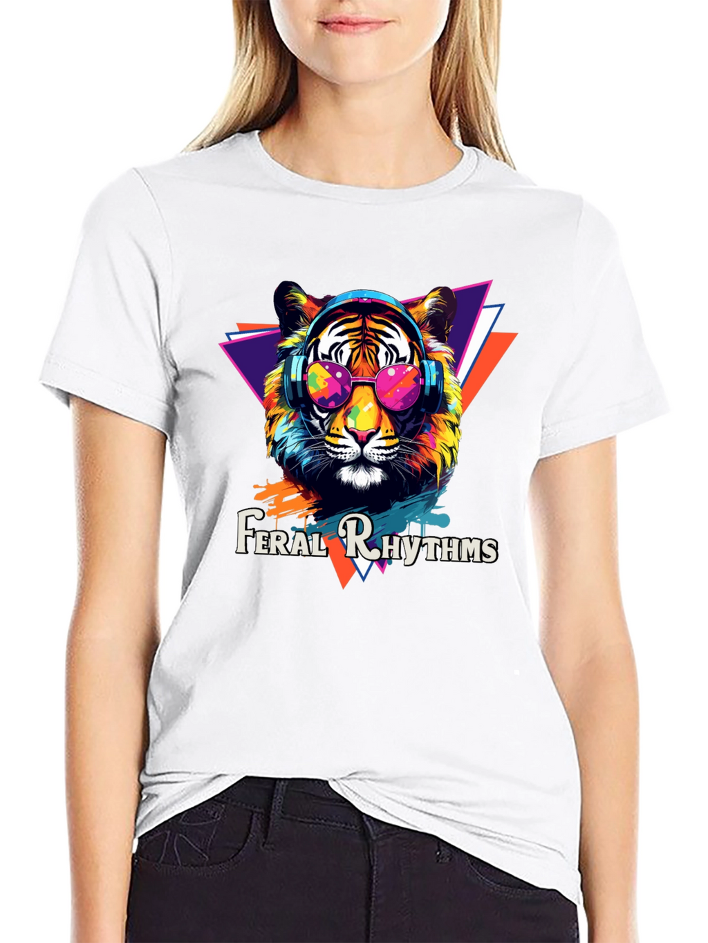 Feral Rhythms Tiger Graphic Tee