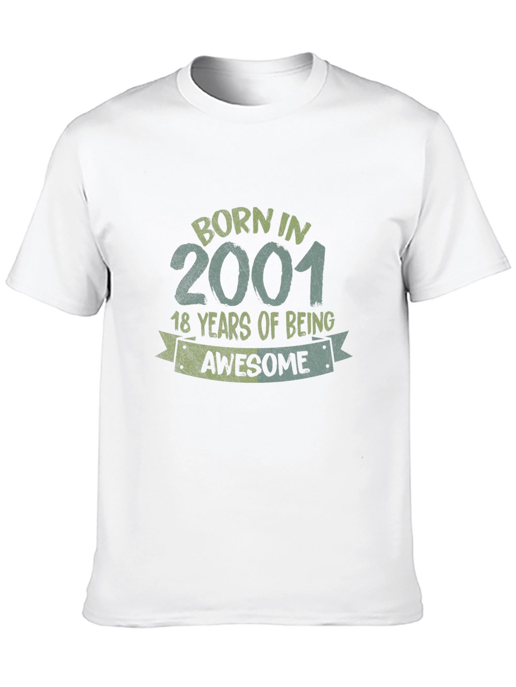Born in 2001 Awesome Tee