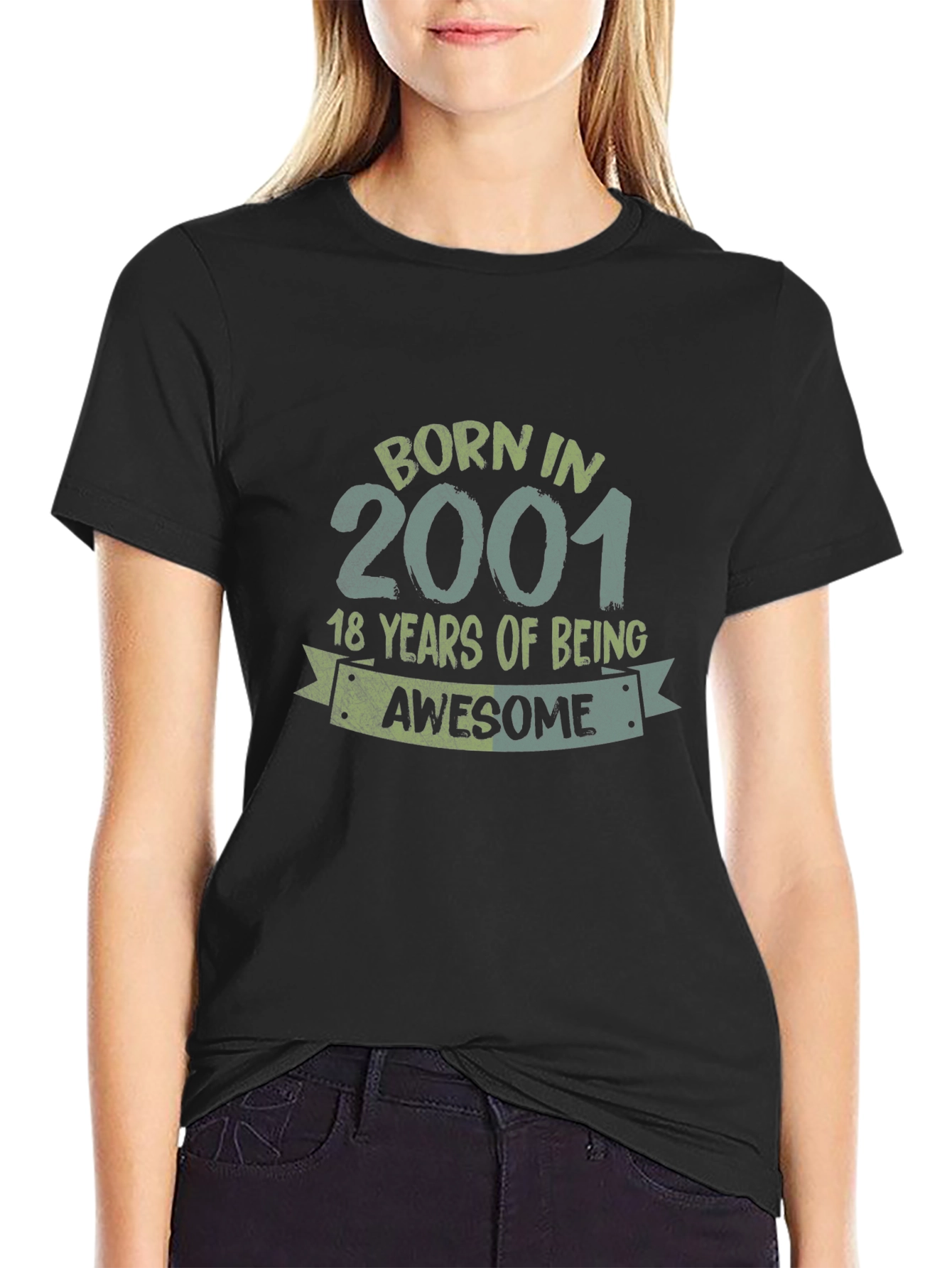 Born in 2001 Awesome Tee